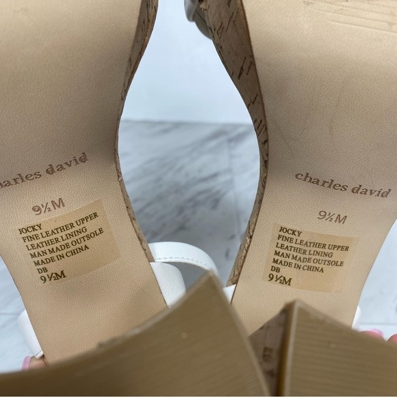 Charles David Jocky Heeled Sandal 9.5 M - Picture 12 of 14